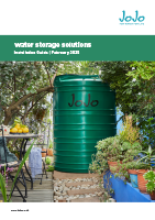 JOJO Water Storage Solutions - Installation Guide_Thumbnail