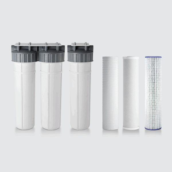 20 Inch One and Two Stage Units and Filter Cartridges_Combo_736 x 736pxl