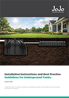 Installation Instructions and Best Practise Guidelines for Underground Tanks