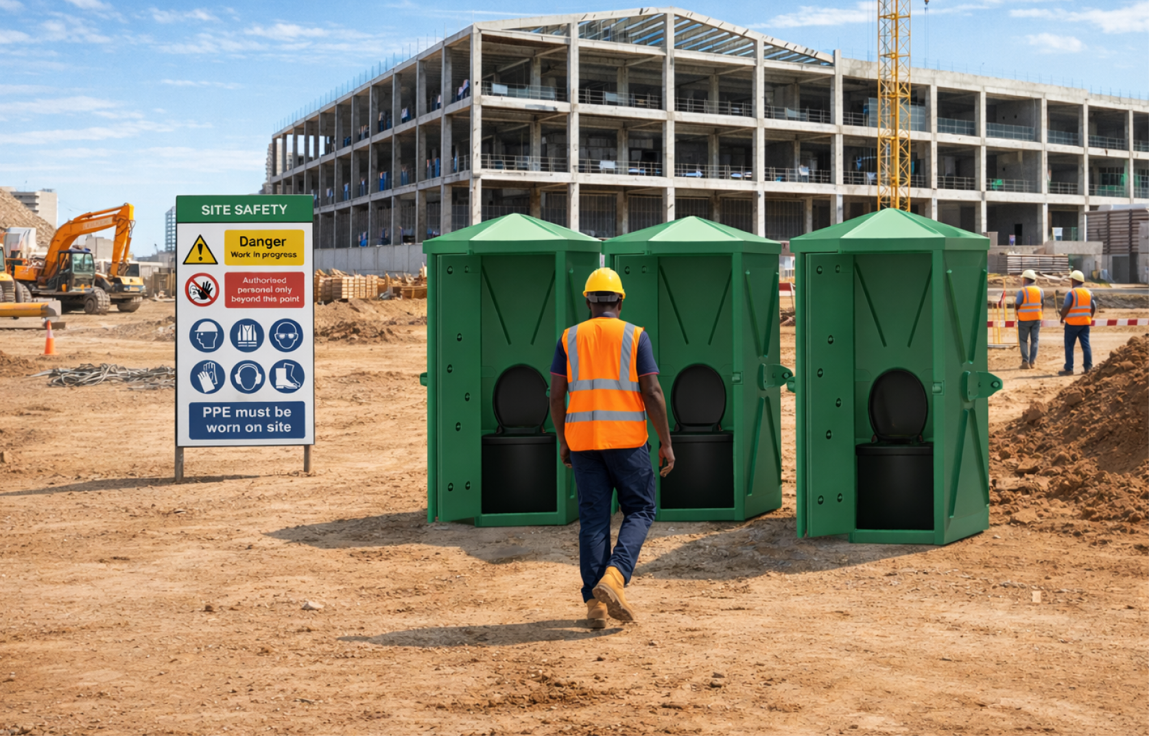 Mobile Toilet Render